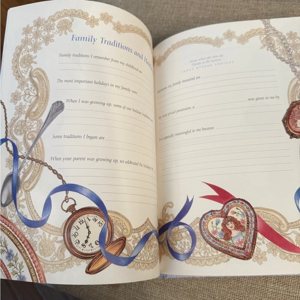 VTG Grandmother's Gift Memory Book New grandma wedding keepsake